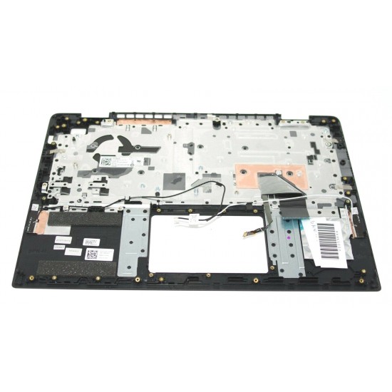 Carcasa superioara cu tastatura palmrest Laptop, Dell, Vostro 5490, 5498, 0TC3CH, TC3CH, NNGDR, 0NNGDR, 46M.0HJCS.0027, iluminata, neagra, layout US