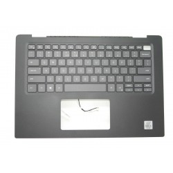 Carcasa superioara cu tastatura palmrest Laptop, Dell, Vostro 5490, 5498, 0TC3CH, TC3CH, NNGDR, 0NNGDR, 46M.0HJCS.0027, iluminata, neagra, layout US