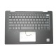 Carcasa superioara cu tastatura palmrest Laptop, Dell, Vostro 5490, 5498, 0TC3CH, TC3CH, NNGDR, 0NNGDR, 46M.0HJCS.0027, iluminata, neagra, layout US