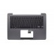 Carcasa superioara cu tastatura palmrest Laptop, Asus, ZenBook UX430UN, 90NB0GH1-R30US0, 13N1-2YA0F21, UX430UN-1A, gri, layout US