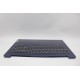 Carcasa superioara cu tastatura palmrest Laptop, Lenovo, IdeaPad Slim 3 15AMN8 Type 82XQ, 5CB1M03634, AP2XP000310, AM2XP000, EC2XP000100, iluminata, Abyss Blue, layout US