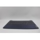 Carcasa superioara cu tastatura palmrest Laptop, Lenovo, IdeaPad Slim 3 15AMN8 Type 82XQ, 5CB1M03634, AP2XP000310, AM2XP000, EC2XP000100, iluminata, Abyss Blue, layout US