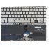 Tastatura Laptop 2-in-1, HP, Spectre X360 16-F, 16T-F, TPN-C154, iluminata, argintie, layout US