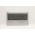Carcasa superioara cu tastatura palmrest Laptop, Lenovo, IdeaPad 1 15IJL7 Type 82LX, 5CB1H70708, AP2DG000300, AM2DG000500, Cloud Grey, layout US