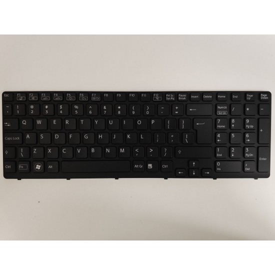 Tastatura Laptop, Sony, Vaio SVE15, SVE151, SVE152, SVE153, iluminata, neagra, layout US