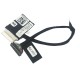 Cablu conectare baterie Laptop, Dell, Latitude 15 3510, P101F, P101F001, P101F002, 0W7KC0, W7KC0, MKB L14 BTY Cable, 450.0KA05.0001