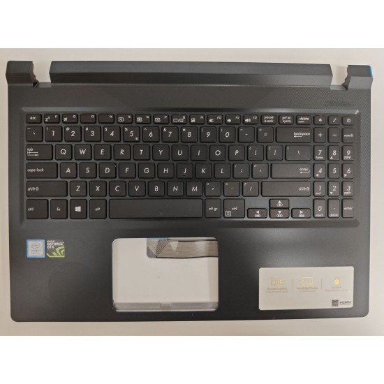 Carcasa superioara cu tastatura palmrest Laptop, Asus, X560U, X560UD, 90NB0IP1-R32US0, 13NB0IP1AP0421, 13NB0IP1AP0431, 13NB0IP0M06011, layout US