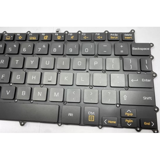 Tastatura Laptop, LG, Gram 14 14Z980, 14Z990, iluminata, neagra, layout US