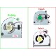 Cooler Laptop, Lenovo, IdeaPad G710 Type 80AH, 90203935, 90204381, AB07505HX110B00, 00G700, DFS531005PL0T-FFC5, 13N0-B5P0B01, 5V, 0.5A