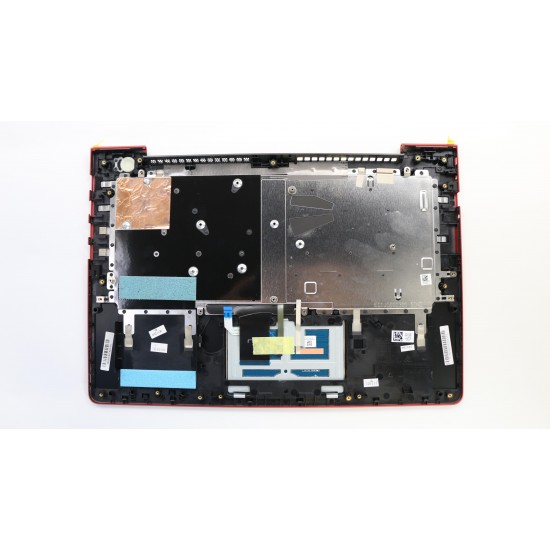 Carcasa superioara cu tastatura palmrest Laptop, Lenovo, IdeaPad 510S-14IKB Type 80UV, 5CB0L45049, AM1JG000210, AM1JG000330, iluminata, neagra, layout UK
