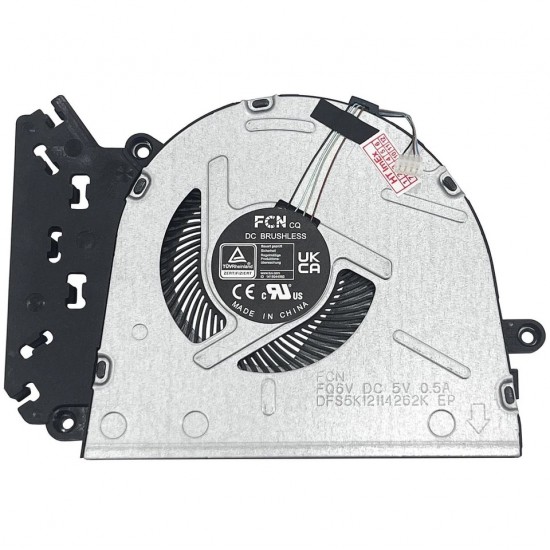 Cooler Laptop, HP, 250 G10, 255 G10, N38472-001, N38474-001, EG50050S1-CL40-S9A, DFS5K12114262K-FQ6V, 5V, 0.5A