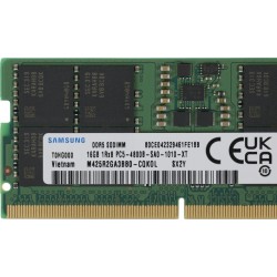 Memorie ram Laptop Samsung 16GB, DDR5, 1Rx8, 5600Mhz, PC5-5600B, M425R2GA3BB0-CQK0L, PC5-44800, CL40, Non-ECC, sodimm, 262 pini Memorie ram Laptop Samsung 16GB, DDR5, 1Rx8, 5600Mhz, PC5-5600B, M425R2GA3BB0-CQK0L, PC5-44800, CL40, Non-ECC, sodimm, 262 pini