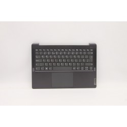 Carcasa superioara cu tastatura palmrest Laptop, Lenovo, Ideapad 5 Pro 14ACN6 Type 82L7, 5CB1C04955, AM381000H10, gri, layout UK