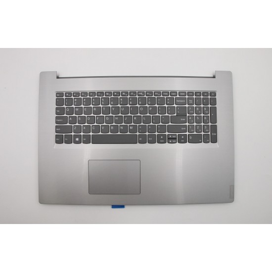 Carcasa superioara cu tastatura palmrest Laptop, Lenovo, IdeaPad L340-17IWL Type 81M0, 5CB0S17185, AP1B3000310, Platinum Grey, layout US