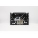 Carcasa superioara cu tastatura palmrest Laptop, Lenovo, IdeaPad C340-14API Type 81N6, 5CB0U42110, AM2GA000810, cu slot fingerprint, iluminata, argintie, layout US