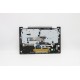 Carcasa superioara cu tastatura palmrest Laptop, Lenovo, Yoga C740-14IML Type 81TC, 5CB0U43932, AM1FG000100, iluminata, gri, layout UK