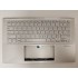 Carcasa superioara cu tastatura palmrest Laptop, Asus, VivoBook 14 X432F, X432FA, X432FL, 90NB0M62-R31US0, 39XKQTAJN00, X432FA-2S, iluminata, argintie, layout US