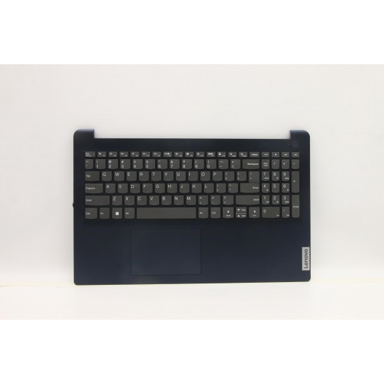 Carcasa superioara cu tastatura palmrest Laptop, Lenovo, IdeaPad 1 15ALC7 Type 82R4, 5CB1F27089, AP2DG000310, AM2GD000500, Abyss Blue, layout US