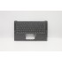 Carcasa superioara cu tastatura palmrest Laptop, Lenovo, Yoga S940-14IIL Type 81Q8, 5CB0W43500, 450.0HB05.001, Iron Grey, iluminata, layout UK