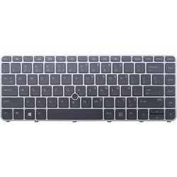 Tastatura Laptop, HP, Zbook 14u G4, 937309-001, iluminata, layout US