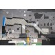 Carcasa superioara cu tastatura palmrest Laptop, Lenovo, IdeaPad S540-13API Type 81XC, 5CB1B24731, AM1YY000100, ET1GW000100, iluminata, argintie, layout US