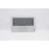 Carcasa superioara cu tastatura palmrest Laptop, Lenovo, IdeaPad S540-13API Type 81XC, 5CB1B24731, AM1YY000100, ET1GW000100, iluminata, argintie, layout US