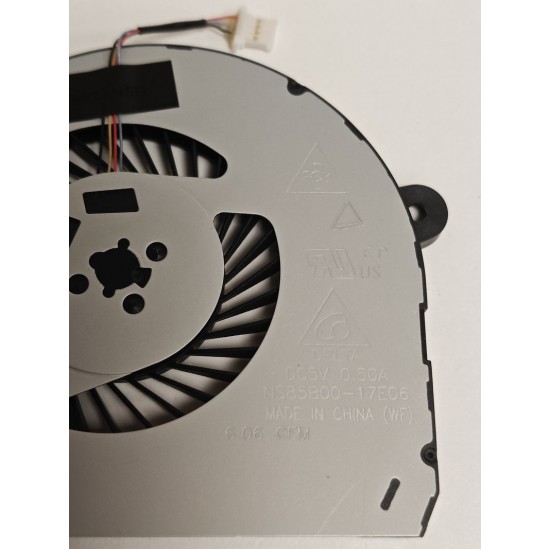 Set coolere Laptop Gaming, Dell, G7 15 7588, NS85B00-17E06, NS85B00-17E07, DFS541105FC0T-FJQT, DFS2000054H0T-FJQS, 5V, 0.50A