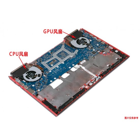 Set coolere Laptop, Dell, Vostro 15 7580, 09R5NK, DFS541105FC0T-FK0F, DFS2000054H0T-FK0D, 5V, 0.5A