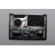 Carcasa superioara cu tastatura palmrest Laptop, Lenovo, IdeaPad Slim 5 13ARP10 Type 83J2, 5CB1P89858, 931510650684C, iluminata, Polar Blue, layout US