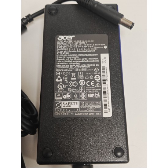 Incarcator Laptop, Acer, Gaming Triton 700 PT715-51, 180W, 19.5V, 9.23A, mufa 7.4x5.0mm