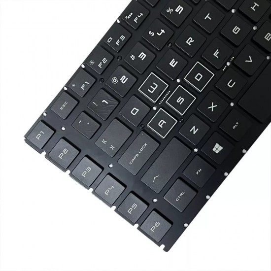 Tastatura Laptop, HP, Omen 17-AN, 17T-AN, TPN-Q195, L14993-001, L14994-001, iluminata, RGB, layout US
