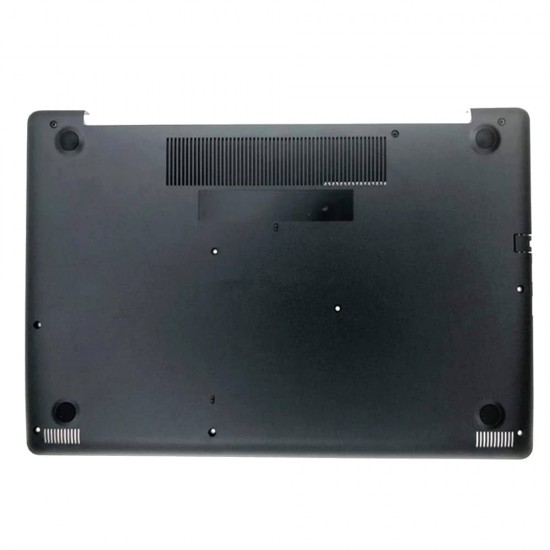 Carcasa inferioara bottom case Laptop, Dell, Inspiron 15 3580, 3581, 3582, 3583, 3584, 3585, 3595, P75F, 00TG41, 0TG41, AP2EM0008A0, neagra, fara slot cd-rom