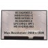 Display Laptop, Lenovo, X13 Gen 2 Type 20WK, 20WL, 20XH, 20XJ, 5D11A22507, 5D11A22509, 5D11A22514, 13.3 inch, QHD, WQXGA, 2560x1600, IPS, 60Hz, non touch, 40 pini