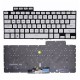 Tastatura Laptop Gaming, Asus, ROG Zephyrus G14 GA402R, GA402RJ, GA402RK, GA402N, GA402NI, GA402NJ, GA402NU, GA402NV, GA402X, GA402XI, GA402XU, GA402XV, GA402XY, GA402XZ, iluminata, alba, layout US