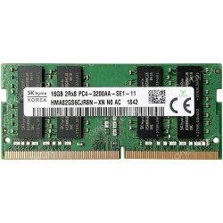 Memorie ram Laptop SK Hynix 16GB, DDR4, 2Rx8, PC4-3200AA, 3200Mhz, HMA82GS6CJR8N-XN, PC4-25600, CL22, Non-ECC, sodimm, 260 pini