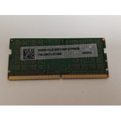 Memorie ram Laptop, Lenovo, FRU SM31L87486, SM31L87486, Micron 16GB, DDR5, 1Rx8, 5600Mhz, PC5-5600B, MTC8C1084S1SC56BD1 KC, PC5-44800, CL40, Non-ECC, sodimm, 262 pini Memorie ram Laptop, Lenovo, FRU SM31L87486, SM31L87486, Micron 16GB, DDR5, 1Rx8, 5600Mhz, PC5-5600B, MTC8C1084S1SC56BD1 KC, PC5-44800, CL40, Non-ECC, sodimm, 262 pini