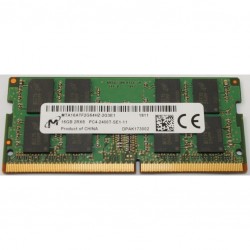 Memorie ram Laptop Micron 16GB, DDR4, 2Rx8, PC4-2400T, 2400Mhz, MTA16ATF2G64HZ-2G3E1, PC4-19200, 1.2V, CL17, Non-ECC, sodimm, 260 pini Memorie ram Laptop Micron 16GB, DDR4, 2Rx8, PC4-2400T, 2400Mhz, MTA16ATF2G64HZ-2G3E1, PC4-19200, 1.2V, CL17, Non-ECC, sodimm, 260 pini