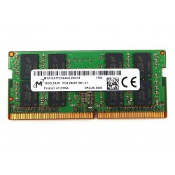 Memorie ram Laptop Micron 16GB, DDR4, 2Rx8, PC4-2400T, 2400Mhz, MTA16ATF2G64HZ-2G3H1, PC4-19200, 1.2V, CL17, Non-ECC, sodimm, 260 pini