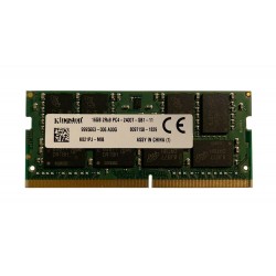 Memorie ram Laptop Kingston 16GB, DDR4, 2Rx8, PC4-2400T, 2400Mhz, K821PJ-MIB, PC4-19200, 1.2V, CL17, Non-ECC, sodimm, 260 pini
