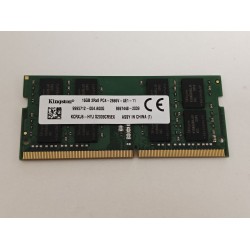Memorie ram Laptop Kingston 16GB, DDR4, 2Rx8, PC4-2666V, 2666Mhz, KCRXJ6-HYJ, PC4-19200, 1.2V, CL19, Non-ECC, sodimm, 260 pini