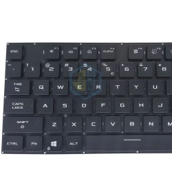 Tastatura Laptop Gaming, Asus, ROG Strix Scar 15 G533Q, G533QM, G533QR, G533QS, iluminata, RGB, layout US