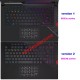 Tastatura Laptop Gaming, Asus, ROG Strix Scar 15 G533Q, G533QM, G533QR, G533QS, iluminata, RGB, layout US