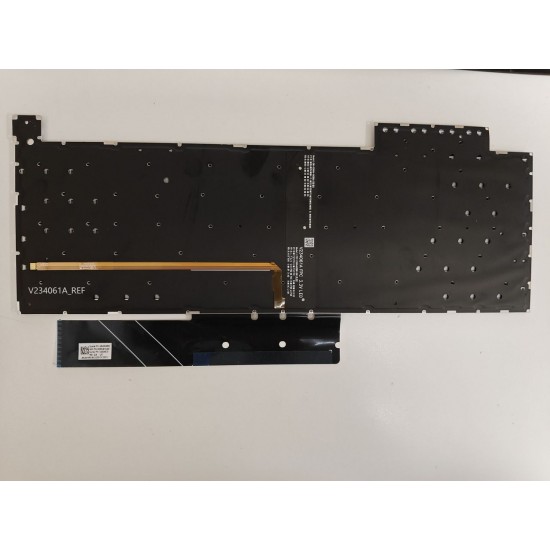 Tastatura Laptop Gaming, Asus, TUF A16 FA608F, FA608FM, FA608FP, FA608P, FA608PM, FA608PP, FA608U, FA608UM, FA608UP, iluminata, alba, layout US