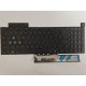 Tastatura Laptop Gaming, Asus, TUF A16 FA608W, FA608WI, FA608WM, FA608WP, FA608WV, iluminata, neagra, layout US