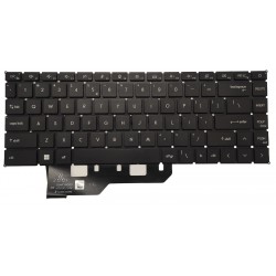 Tastatura Laptop, MSI, Creator Z16, MS-1571, A11UE, A11UET, MS1571, iluminata, RGB, 40 pini, layout US