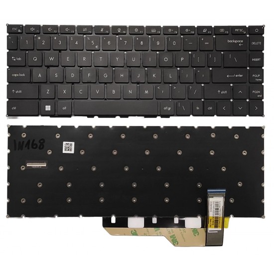 Tastatura Laptop, MSI, Creator Z16, MS-1571, A11UE, A11UET, MS1571, iluminata, RGB, 40 pini, layout US