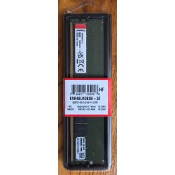 Memorie Desktop, Kingston, KVR48U40BD8-32, 32GB, DDR5, 2Rx8, PC5-38400, 4800Mhz, CL40, Non-ECC, 1.1V  Memorie Desktop, Kingston, KVR48U40BD8-32, 32GB, DDR5, 2Rx8, PC5-38400, 4800Mhz, CL40, Non-ECC, 1.1V