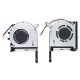 Set coolere Laptop Gaming, Asus, TUF F15 FX506I, FX506II, FX506IU, FX506IV, FX506L, FX506LH, FX506LI, FX506LU, 13NR00S0M11011, 13NR00S0M10011, DFS5K12304363H-FMC8, DFS5K12114262H-FMCA, 5V, 0.5A
