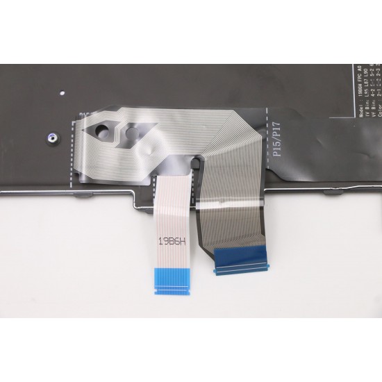 Tastatura Laptop, Lenovo, ThinkPad T15g Gen 2 Type 20YS, 20YT, iluminata, neagra, layout US