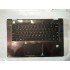 Carcasa superioara cu tastatura palmrest Laptop, Lenovo, Yoga 510-14IKB Type 80VB, 5CB0M32898, AM1R4000120, 2FA1R4000100, fingerprint, iluminata, layout US